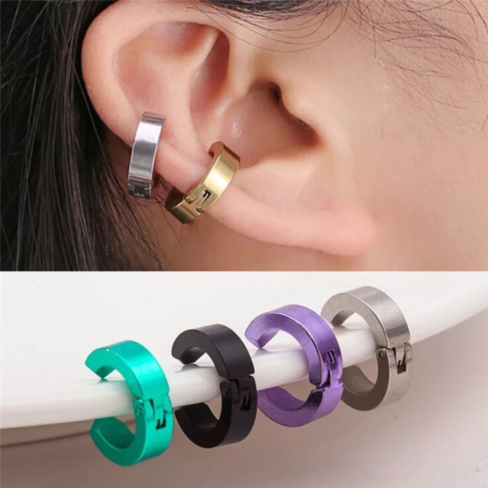 5 piece Bundle for @donnatypel stunning round Multicolor Titanium steel ear cuff